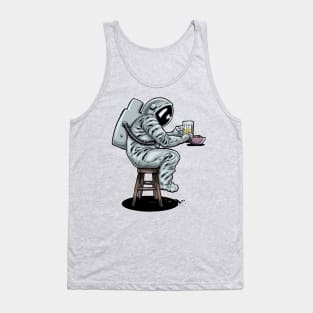 Beer Nuts Astronaut - color Tank Top